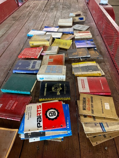 Large Lot of Vintage Equipment/Truck Manuals