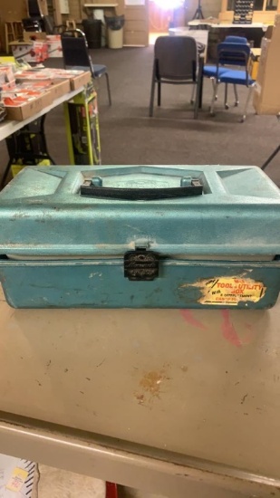 Toolbox of misc household parts