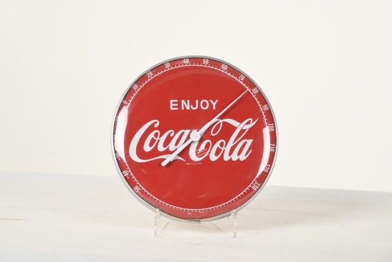 Enjoy Coca Cola Round Thermometer