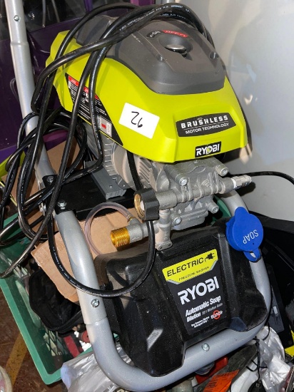 RYOBI 2700 PSI 1.1 GPM Brushless Electric Pressure Washer