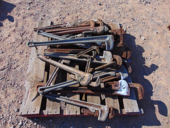 Assorted Pipe Wrenches