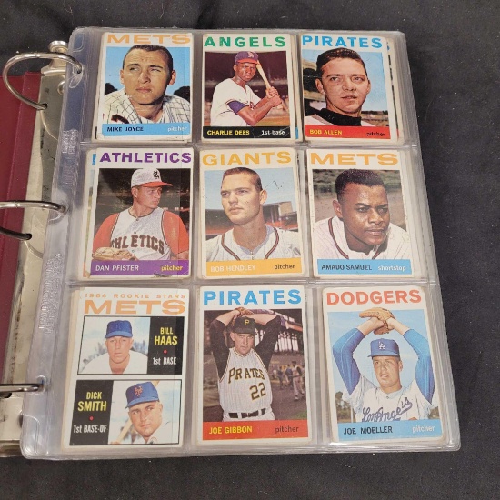 Binder of 1960s-1990s Baseball Cards Topps HOF Player Amazing Cards Most See