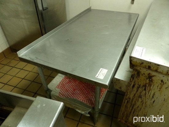Stainless Steel Table - 60"W, 30"D, 28"H