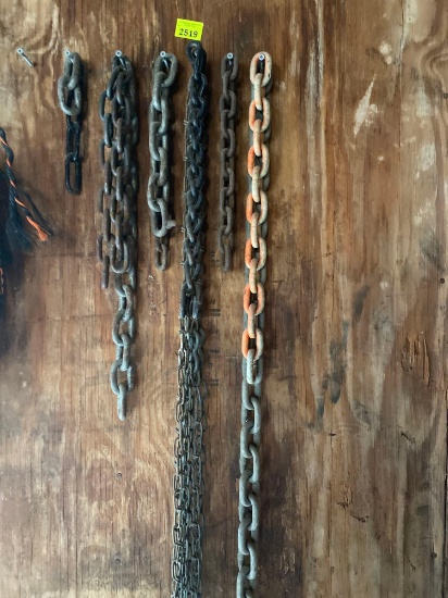 short pieces of chain no hooks
