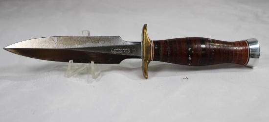 Randall Model 2 "Letter opener" with 5.0 inch blade. This is similar to Model 2 Fighting Stiletto,
