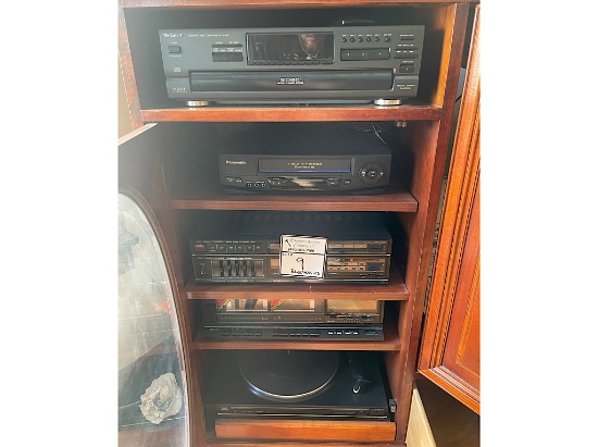 ELECTRONIC CONTENTS OF TV HUTCH
