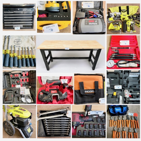 HUGE TOOLS, HARDWARE & MORE
