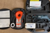 3PC POWER TOOLS - STUD FINDER, ROTARY TOOL AND SOLDERING TOOL