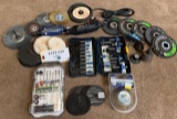 LOT OF ROTARY TOOL AND ACCESSORY SETS