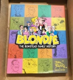 BLONDIE THE BUMSTEAD FAMILY HISTORY HARDBACK COFFEE TABLE BOOK