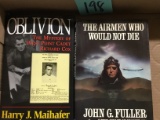 OBLIVION (FIRST ED),THE AIRMEN WHO WOULD NOT DIE HARDBACKS