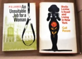 AN UNSUITABLE JOB FOR A WOMAN (FIRST ED),SHEILA LEVIN IS DEAD AND LIVING IN NEW YORK (FIRST PRINT)