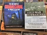 COLD WAR SUBMARINES AND THE LOST SHIPS OF GUADALCANAL HARDBACKS