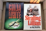 CHINA WHITE (FIRST EDITION), STEALING LILLIAN (FIRST PRINT) BY TONY KENRICK