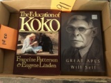 THE EDUCATION OF KOKO (FIRST EDITION), GREAT APES BY WILL SELF