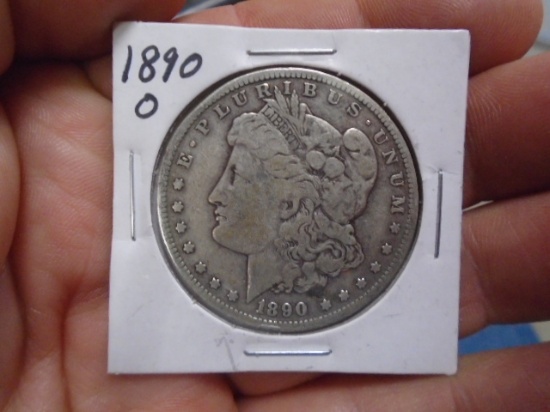 1890 O Mint Morgan Silver Dollar