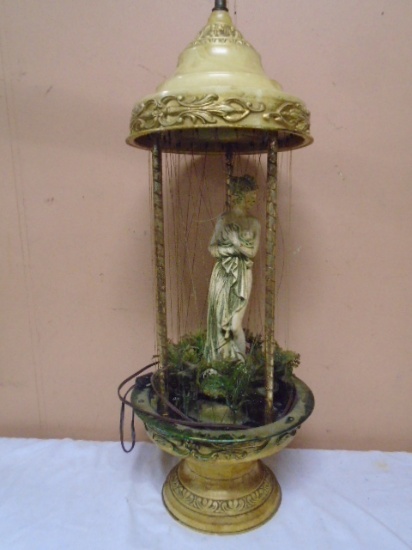 Vintage Table Top Rain Lamp