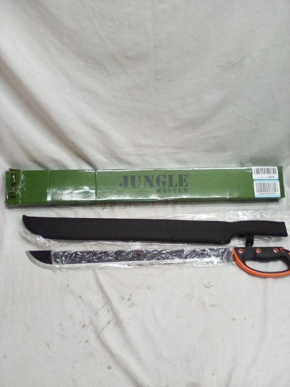 Jungle Master 21” Blade Jungle Branch Knife w/ Carry Case