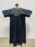 Montana Crow Indian Cowry Shell Beaded Dress