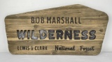 Montana Bob Marshall Wilderness USFS Sign