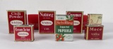 Lot of Vintage Spice Tins Schilling Durkees