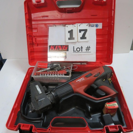 Hilti DX460 Power Actuated Fastener & Misc. w\ Chargers