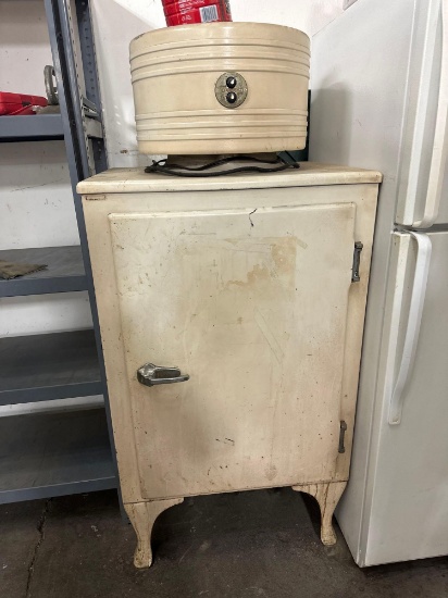 Vintage General Electric Monitor Top Refrigerator