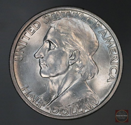 1935 Daniel Boone Commemorative Silver Half Dollar