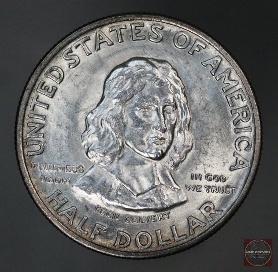 1934 Maryland Commemorative Silver Half Dollar
