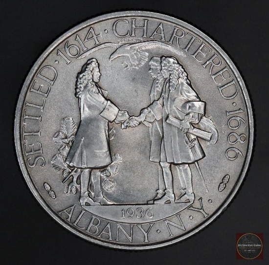 1936 Albany Commemorative Silver Half Dollar
