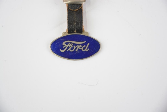 Ford Enamel Metal Watch Fob