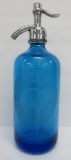 Blue Dietzler Hartford Seltzer bottle, 11