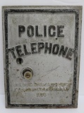 Police Telephone alarm door, 1914 St Louis