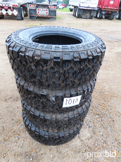 (4) Kenda LT285/70R17 Tires