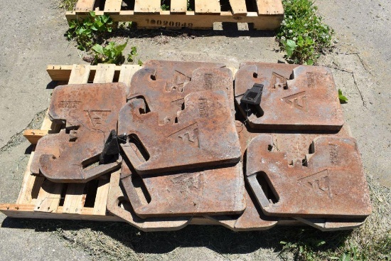 (12) Allis Chalmers Front Tractor Weights, selling 12 x $
