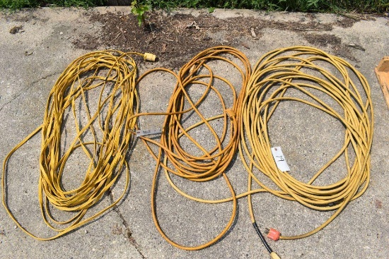(3) 110volt cords
