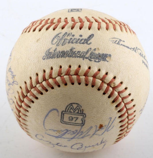 1962 ROCHESTER RED WINGS TEAM AUTOGRAPHED BALL