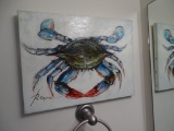Oil on Canvas-Crab