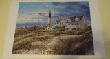 Heritage Puzzle-Oak Island Lighthouse by artist William Magnum