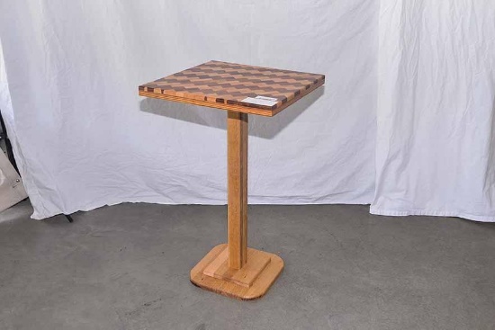Stand with Walnut and Oak Top