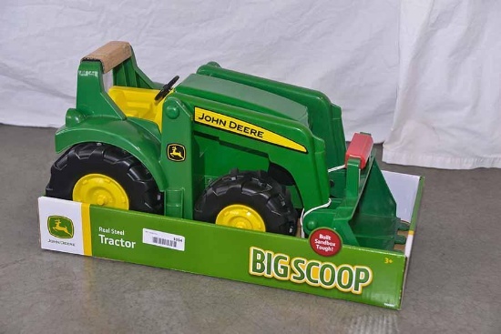 John Deere Big Scoop Toy Tractor