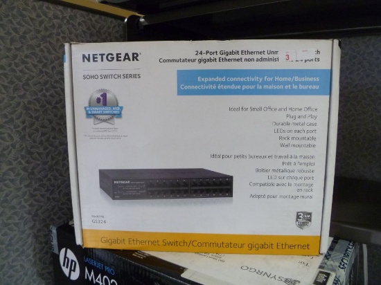 Netgear GS324 24-Port Switch (new in box)