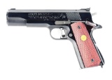 (M) COLT SERIES 70 GOLD CUP NATIONAL MATCH SEMI-AUTOMATIC PISTOL (1978).