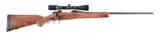 (M) KIMBER 8400 BOLT ACTION RIFLE WITH SCOPE IN DESIRABLE .325 WINCHESTER SHORT MAGNUM.