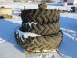 11161- (1) 18.4 X 42 TIRE AND (2) 18.4 X 30 TIRES
