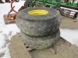 11389- PAIR OF TIRES OFF OF FEED GRINDER
