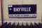 Bayville Porcelain Sign