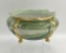 M&Z Austria Footed Hand Painted Silhouette Bowl - 8½