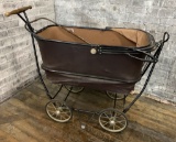 Antique English Pram - As Found, See Pictures, 45