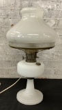 Electrified Aladdin Lamp W/ Glass Shade